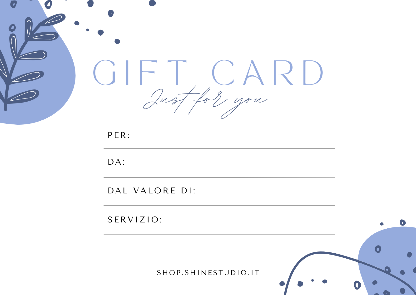 Gift Card Natalizia